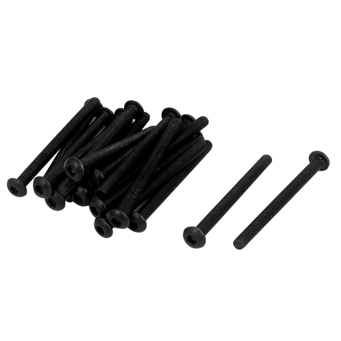 M3 x 35 мм винты с шестигранной головкой из легированной стали черного цвета 20