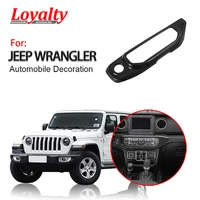 loyalty for jeep wrangler jl 2018 2019 center ac air conditioner console switch panel decoration cover car accessories