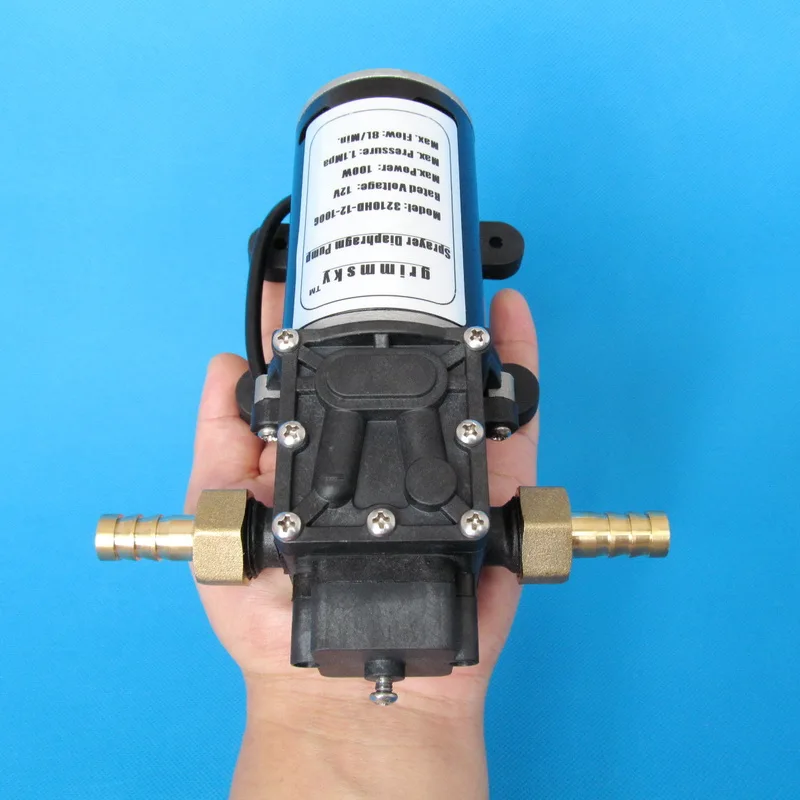 160PSI 60 В в DC 100 Вт туман/спрей/запотевания, распыления пестицидов, фермы, парниковых, орошения сада Применение Электрический мембранный насос