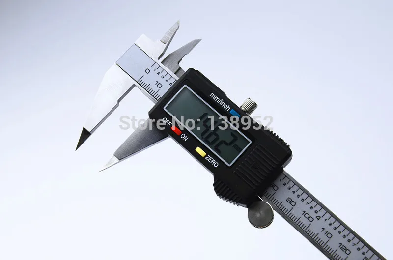 0-150mm 6 дюймов точек челюсти цифровой штангенциркуль с нониусом микрометр большой