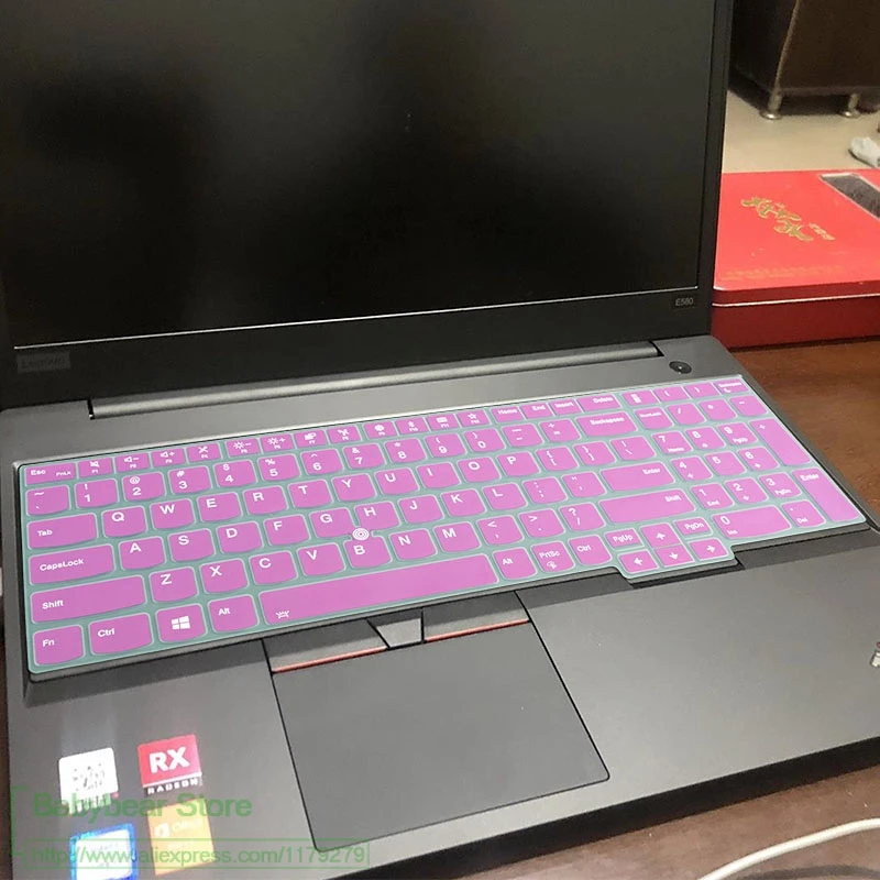 Силиконовый защитный чехол для клавиатуры ноутбука Lenovo ThinkPad E15 T590 E590 E580 T580 P52 P51s P52s