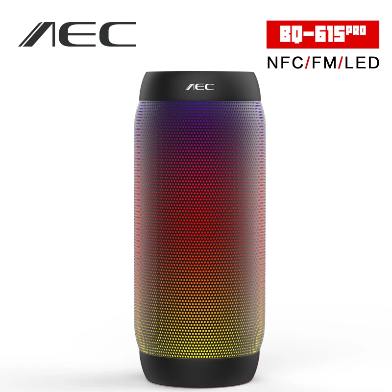 ГОРЯЧИЕ AEC NFC красочные Водонепроницаемый Bluetooth Динамик Беспроводной Связи Super Bass