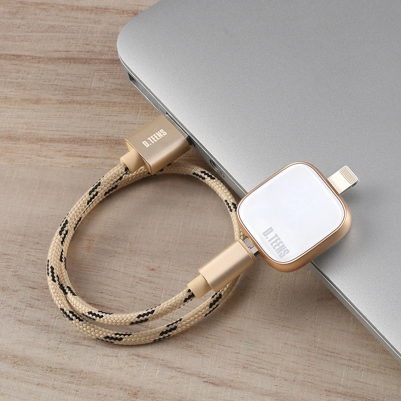 Dteens модные металла OTG USB 3.0 64 ГБ Flash Drive полный Ёмкость Pendrive памяти для iPhone 7 S плюс 6 6S