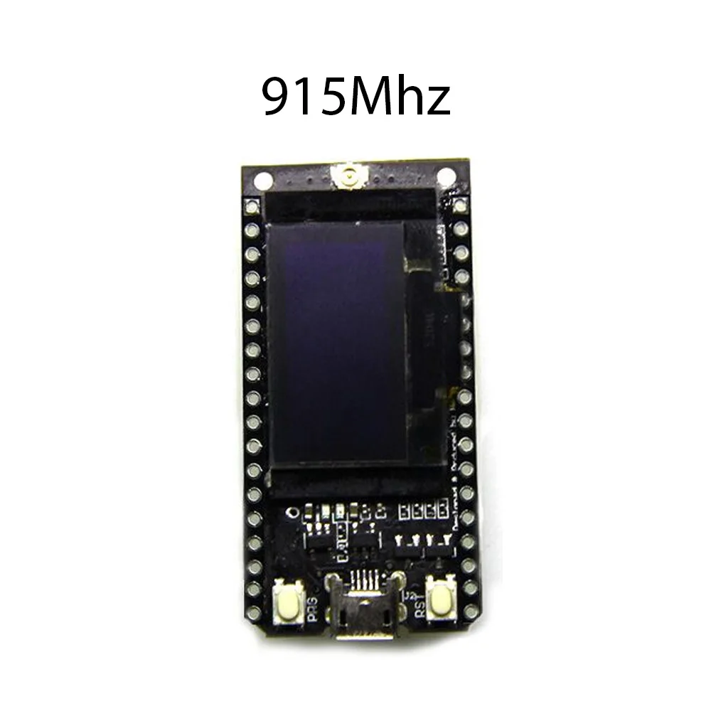 915MHZ 1 piece TTGO 868 МГц/915 МГц SX1276 ESP32 LoRa 0,96 дюймовый синий OLED дисплей Bluetooth wifi Lora комплект 32 модуля IOT плата для Arduino - Цвет: 915MHZ 1 piece