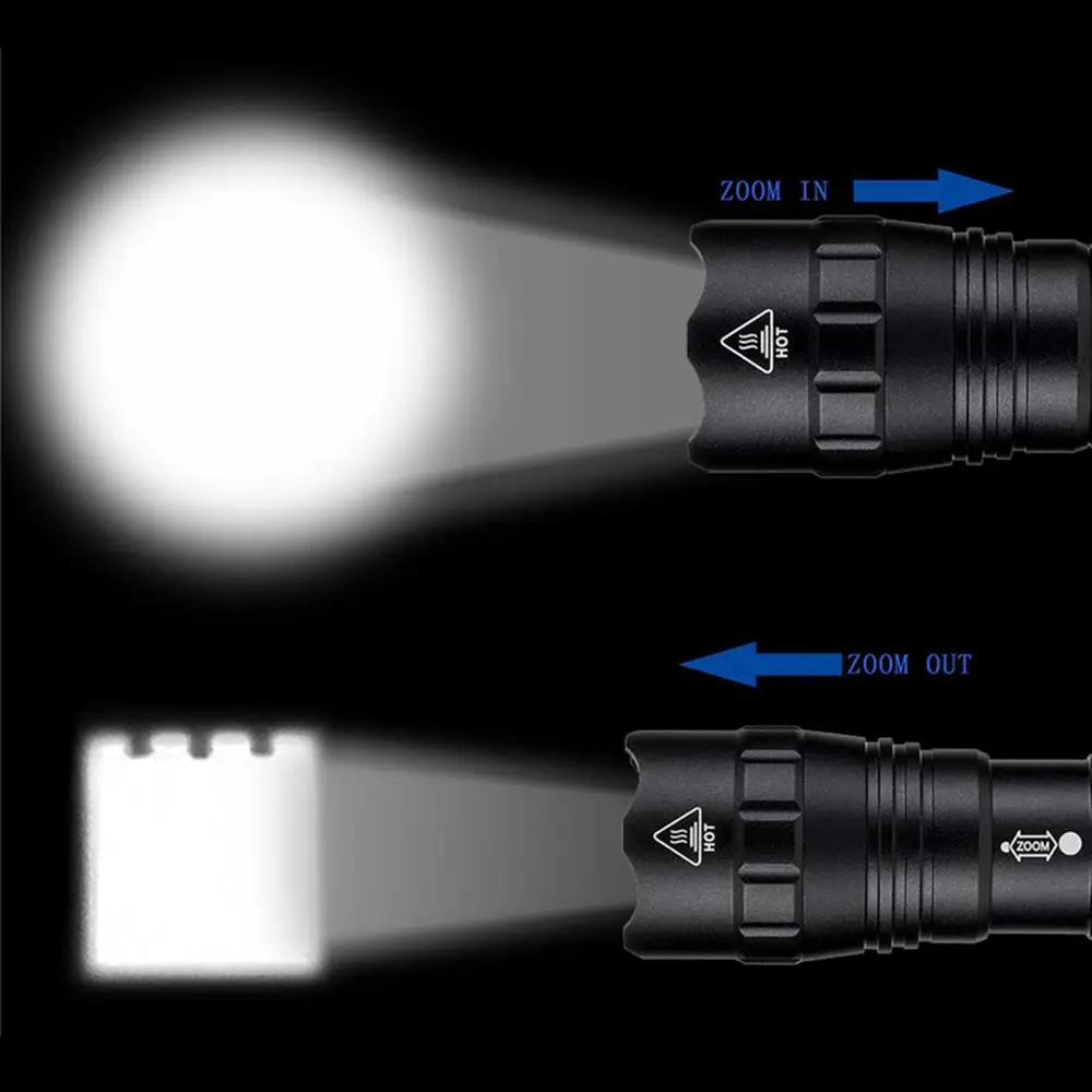 Тактический фонарик AloneFire tk503 с инфракрасным излучением тактический
