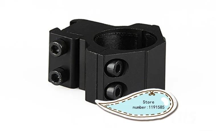 

Low Rifle Scope Aluminum Alloy Mount 1" /25.4mm Ring for Dovetail 11mm Rail