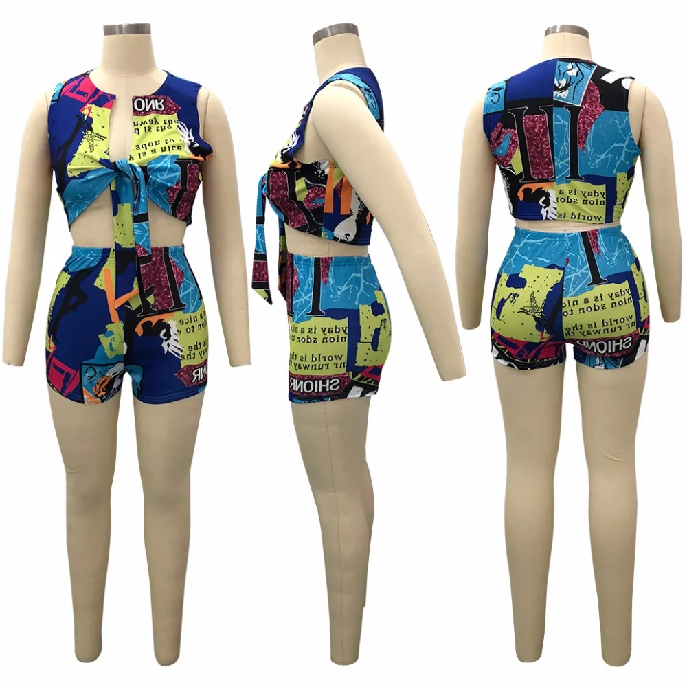 Комплект спортивной одежды Adogirl женский из 2 предметов модный пикантный - Фото №1