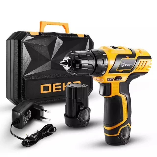 Дрель DEKO GCD10.8DU3 аккумуляторная 10 8 В Электрические дрели