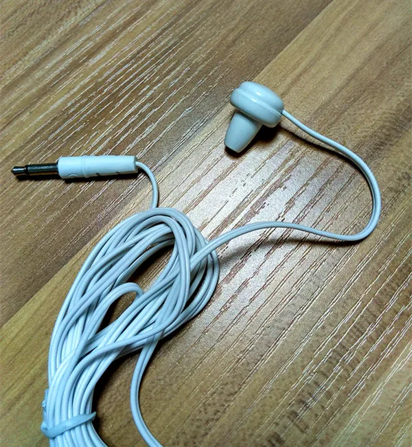 Linhuipad белый одноразовый earpbudslow затрат на одной стороне наушники для телевизора