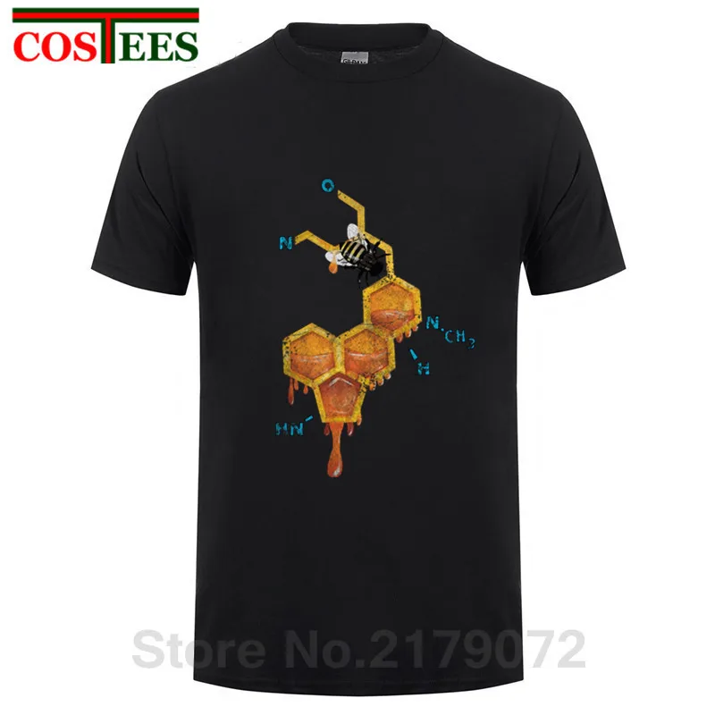 2017 новейшая футболка LSD Honey Bee Мужская модные топы с математической формулой