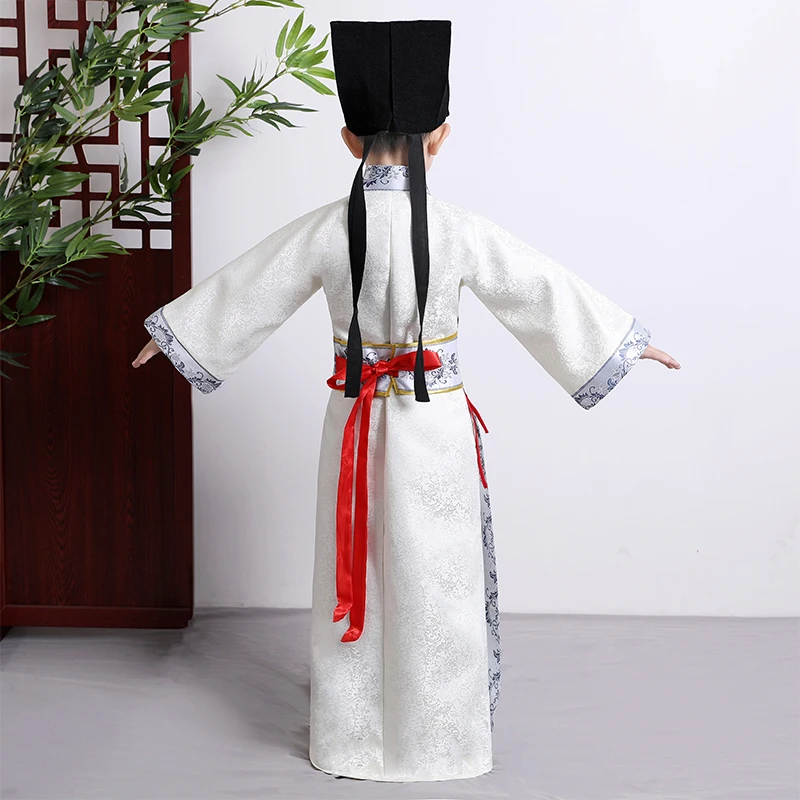 Высококачественный костюм для мальчиков древние книги ханьфу сценическая