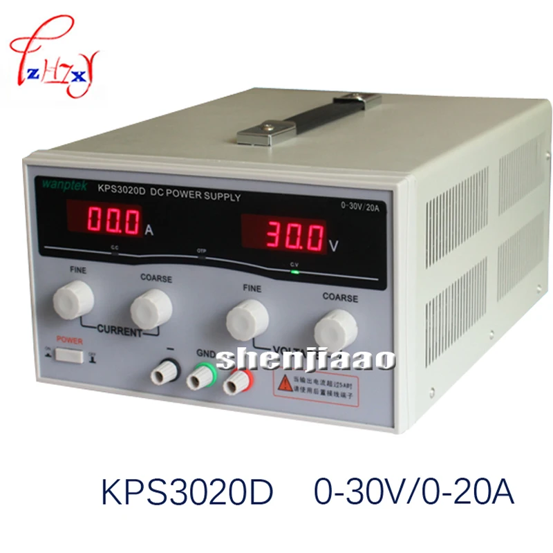 KPS3020D digital high precision adjustable dc power supply 30 v / 20A for scientific research laboratory switch | Инструменты