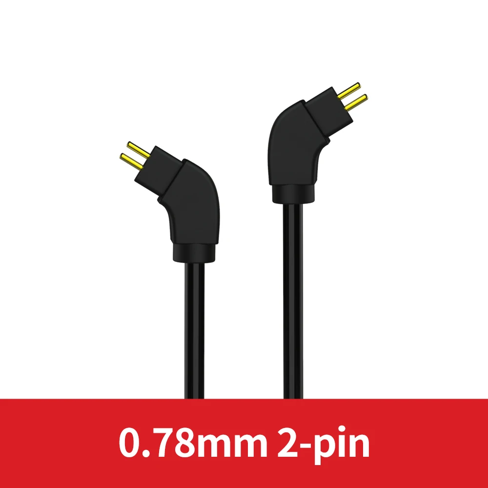 2PIN 0.78MM AK TRN BT3S беспроводной Bluetooth 4,2 APT-X кабель HIFI наушники 2Pin/MMCX для Revonext QT5 TRN X6/IM2/V80/IM1 Олово T2 Yinyoo V2 - Цвет: 2PIN 0.78MM