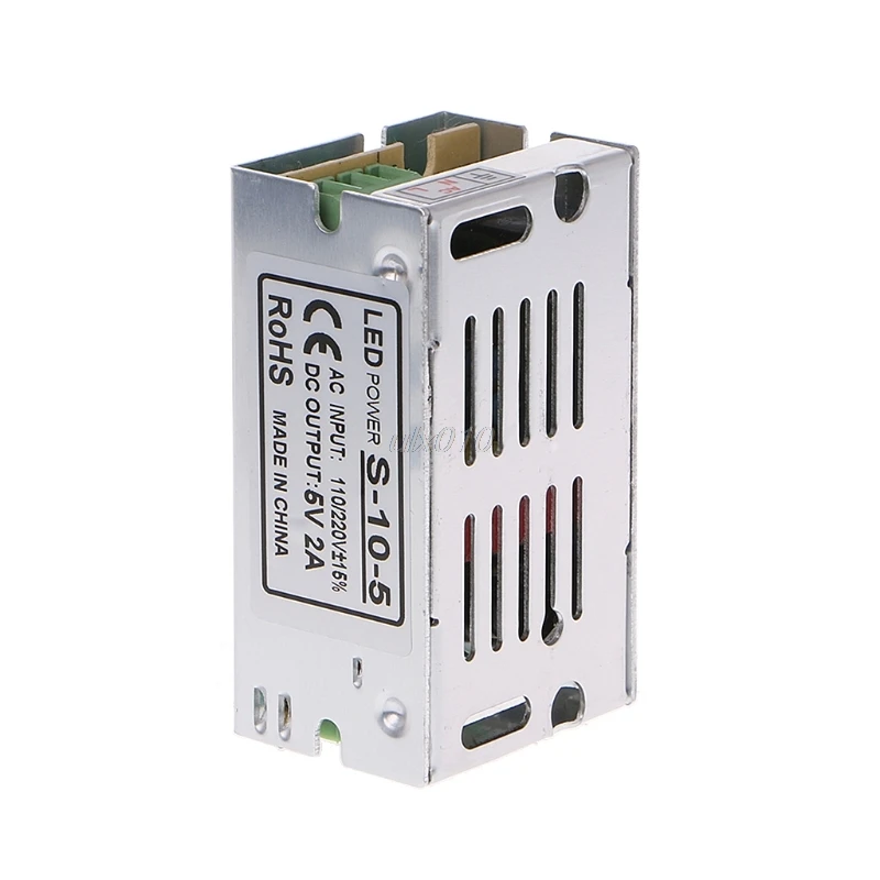 AC110 220V к DC 5V 2A драйвер импульсного источника питания Трансформаторы модуль 50/60 Гц