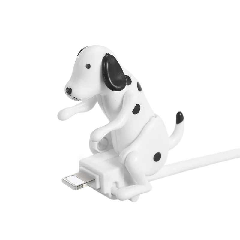 Портативный Забавный Милый usb-кабель для домашних животных, мини-игрушка для собак, гаджет, зарядное устройство, линия передачи данных, совместимая с телефоном Micro-USB - Цвет: For IOS