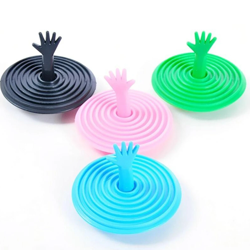 Резиновая ручная раковина в форме раковины плагин напольная ванна ловушка для