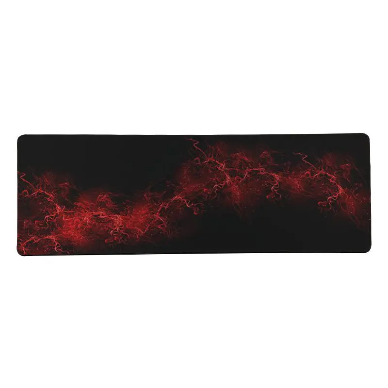 LockEdge 30X90cm MaiYaCa Лидер продаж абстрактные красная Силиконовая накладка для Мышь игровой коврик для мыши Мышь коврик клавиатура коврик, подложка под стол для cs go - Цвет: LockEdge 30X90cm