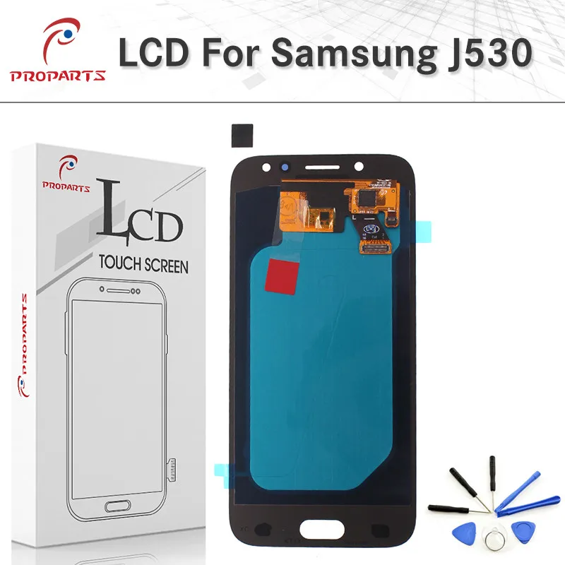 Super AMOLED Экран для samsung Galaxy J530 J5 Pro 2017 ЖК дисплей Дисплей сенсорный экран с цифровым