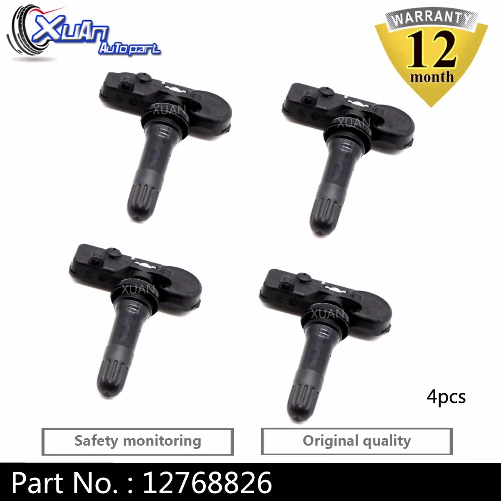 Сюань 4 шт. шин давление мониторы сенсор TPMS 12768826 для Chevrolet Camaro Cruze EQUINOX IMPALA MALIBU SONIC SPARK EV вольт