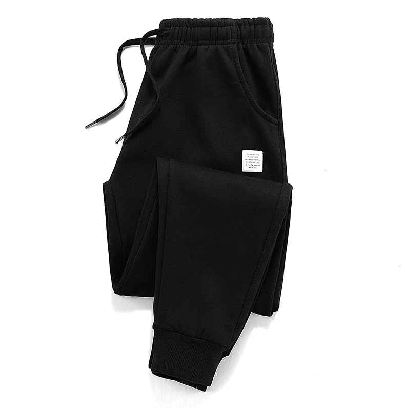 Thick Fleece Jogger Mens Pants Cotton Trousers Male Winter Warm Velvet Sweatpants Tracksuit Joggers Autumn Winter M-4XL