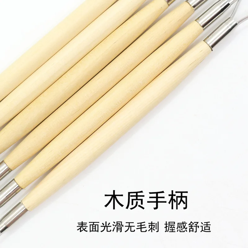 6 шт инструменты для создания скульптур из глины набор пластиковых ножей