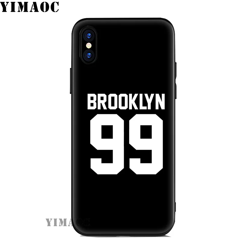 Мягкий силиконовый чехол YIMAOC Brooklyn Nine для iPhone 11 Pro Xr Xs Max X или 10 8 7 6 6S Plus 5 5S SE |