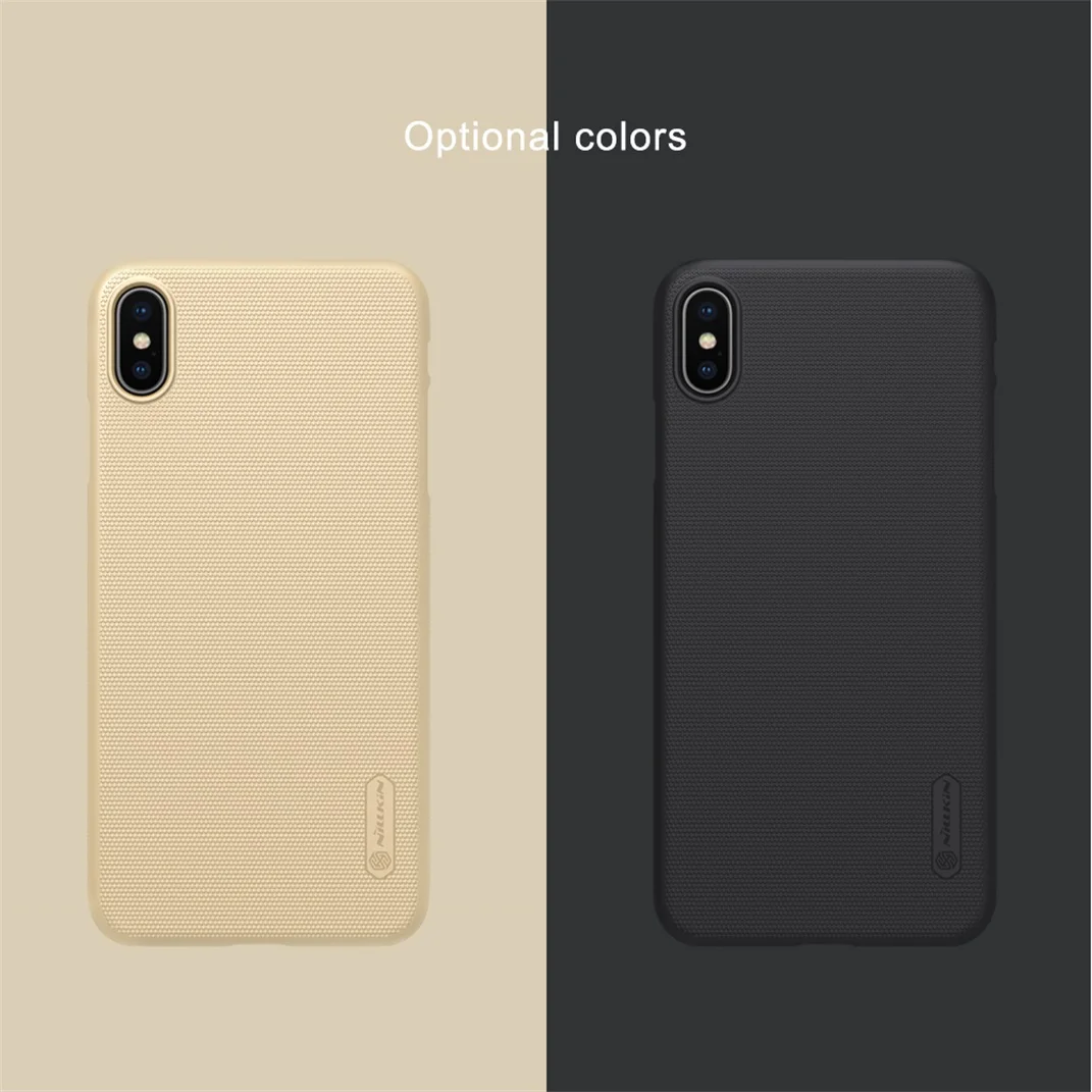 Для iPhone XR XS Max чехол Nillkin матовый щит PC пластик высокое качество защитный жесткий чехол для iPhone XS Max чехол
