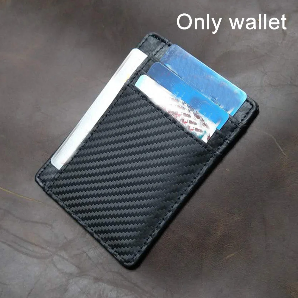 Men Business Portable RFID Blocking Small Soft Card Holder Solid Artificial Leather | Багаж и сумки