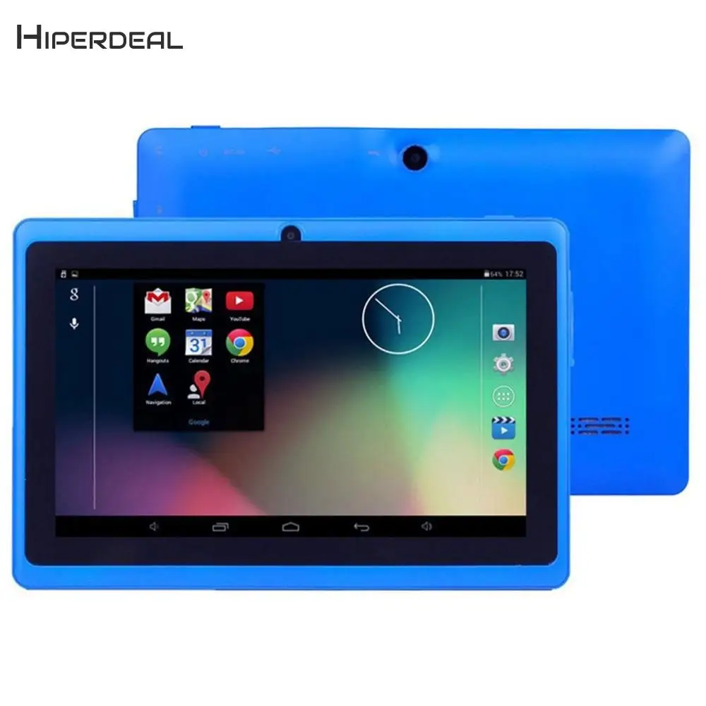 HIPERDEAL Смарт MP4 плеер 7 дюймов Google Android 4,4 четырехъядерный планшетный ПК 1 Гб+ 8 Гб Двойная камера Wifi Bluetooth музыкальный киноплеер