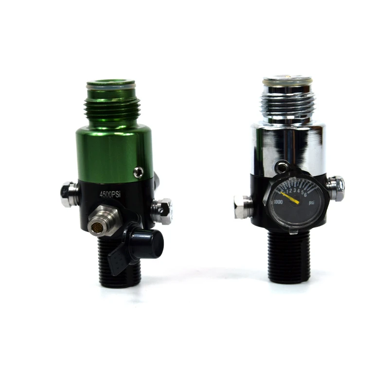 PCP Пейнтбол HPA регулятор 4500psi вход 850psi выход 5/8 18UNF регу2085|Пейнтбольные аксессуары|