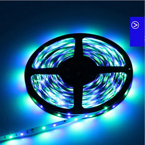 5 м DC12V SMD3528 IP65 водонепроницаемая светодиодная лента 60Led/M RGB Красочная освещение
