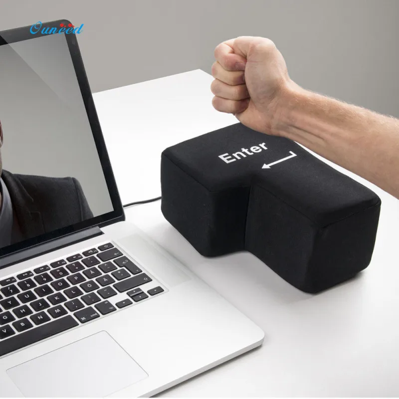 Ouneed антистрессовая большая клавишная Подушка usb Мягкая неубиваемая подушки