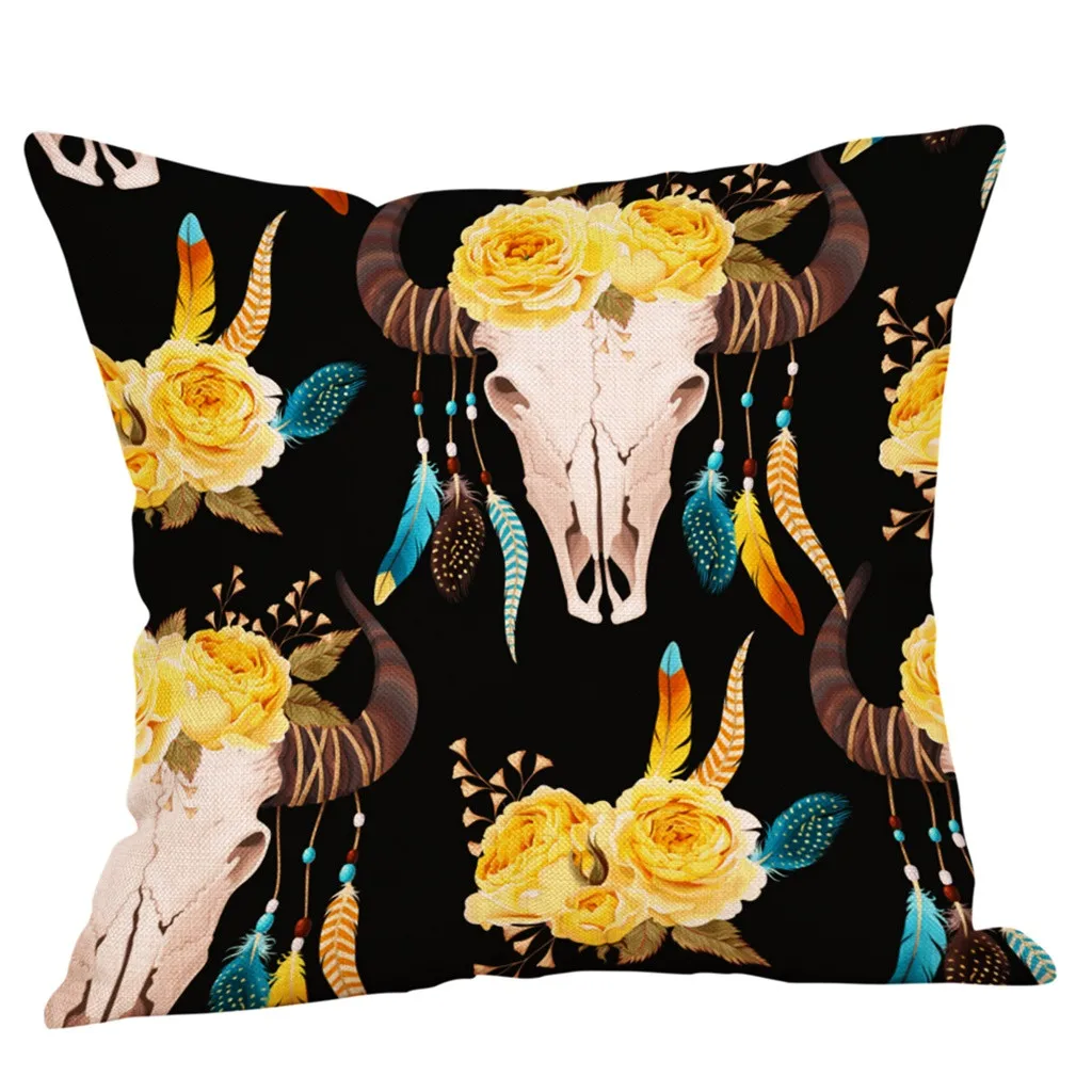 Скандинавский стиль Печать Подушка овечка с животными из мультфильмов для