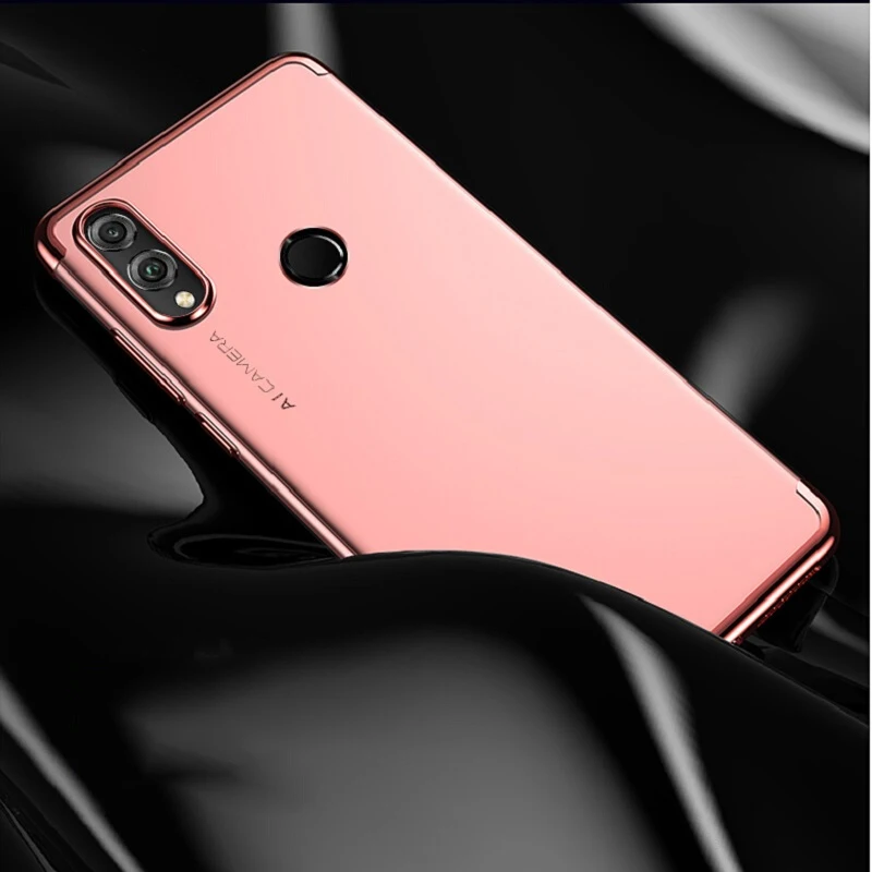 Для Xiao mi Red mi 7A чехол Red mi Note 7 20 Pro Роскошный тонкий чехол для Xiaomi mi A3 Lite 9T mi 9t 6A 6 Note 5 мягкий силиконовый - Цвет: Розовый