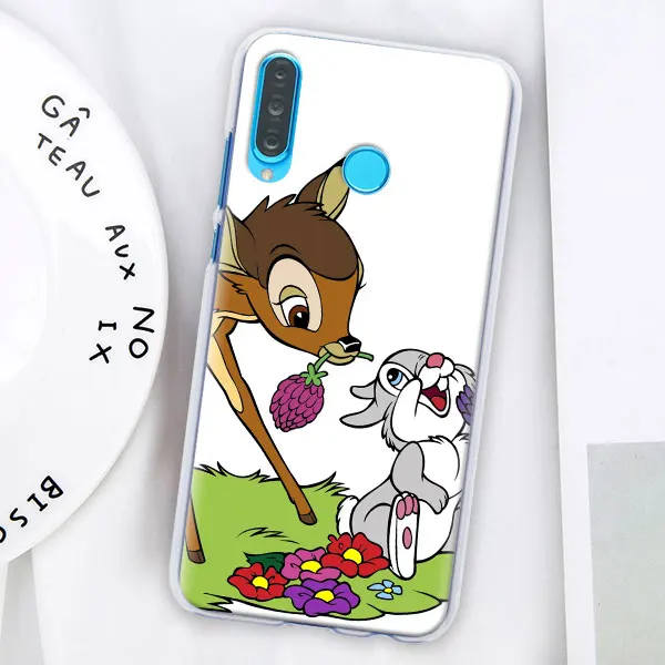 007 Bambi Thumper чехол для телефона coque для huawei P30 Pro P10 P20 P30 Lite P8 P9 Lite P Smart Plus чехол - Цвет: 007