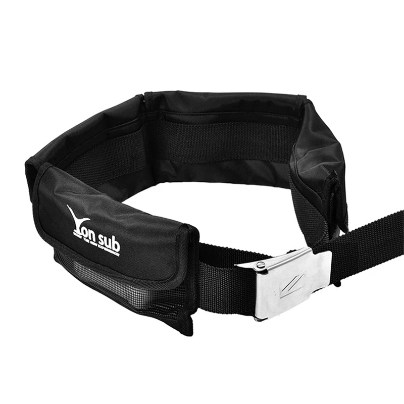 

Weight Belt Pouch for Scuba Diving Spearfishing Spare Weight Belt with Quick Release stainless steel Buckle Diving Accessories