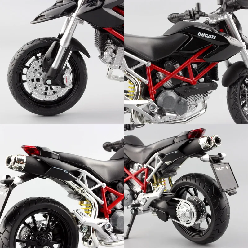 1 12 весы Automaxx Ducat HYPERMOTARD 1100 2010 мотоцикл миниатюры street rider велосипед транспортных средств литья под давлением модель игрушечные лошадки для детей
