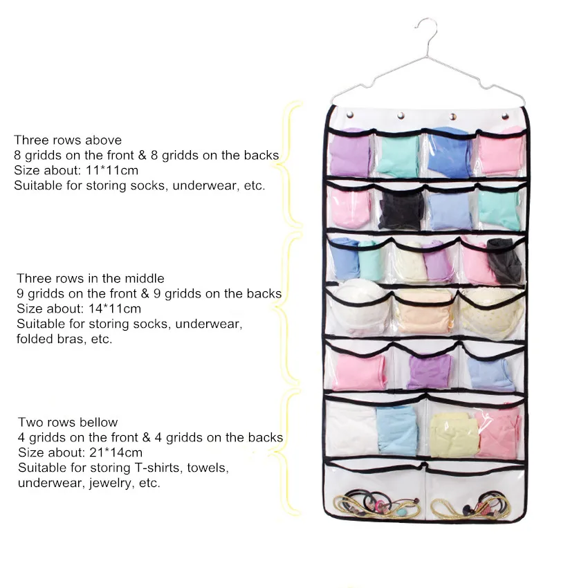 Креативный чехол для хранения на стене с 42 карманами большая вместительность