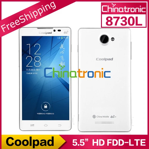 Оригинальный Coolpad 8730L мобильный телефон MSM8926 многоязычным четырехъядерных