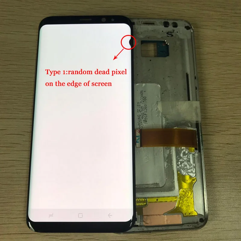 Оригинальный ЖК дисплей SUPER AMOLED S8 с пятном для SAMSUNG Galaxy G950 G950F Plus G955 G955F сенсорный