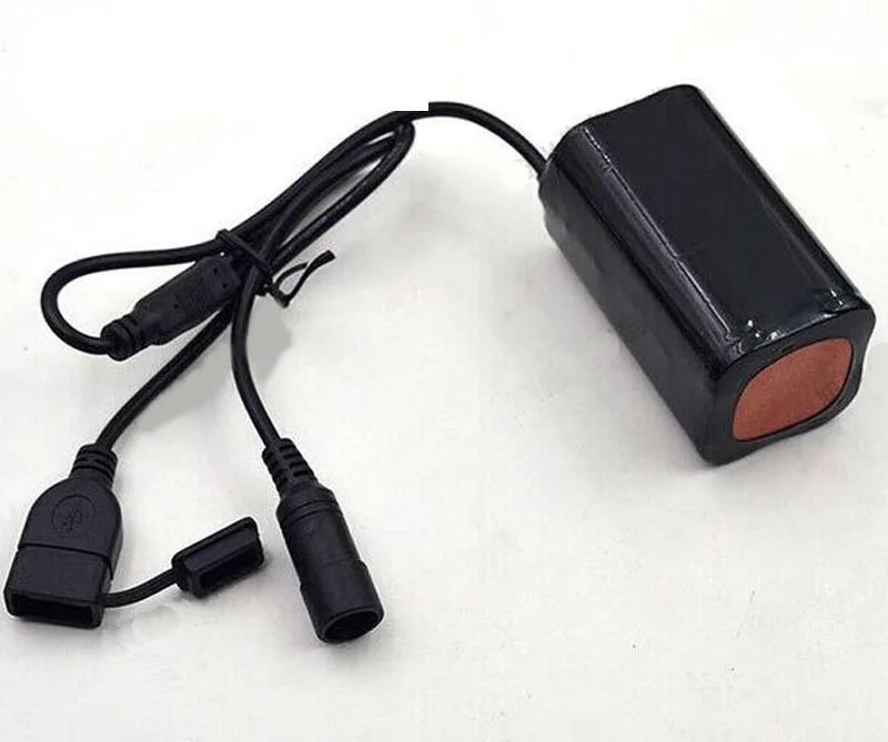 TOSEEK 8 4 V 6400 mAh перезаряжаемый 4x18650 Аккумулятор для головной лампы велосипед