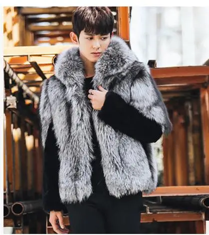 Внесезонная мужская верхняя одежда большого размера с капюшоном из