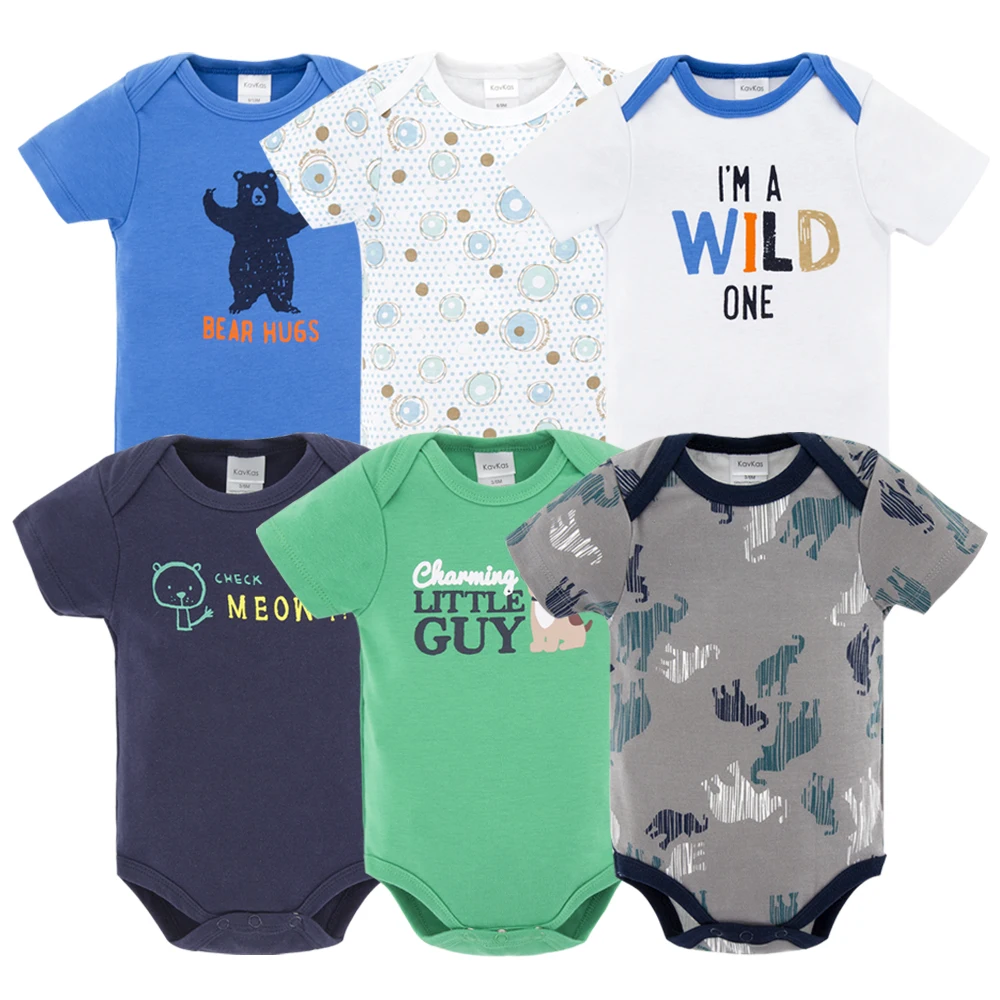 Комбинезоны для маленьких девочек комбинезон унисекс с короткими рукавами 100%