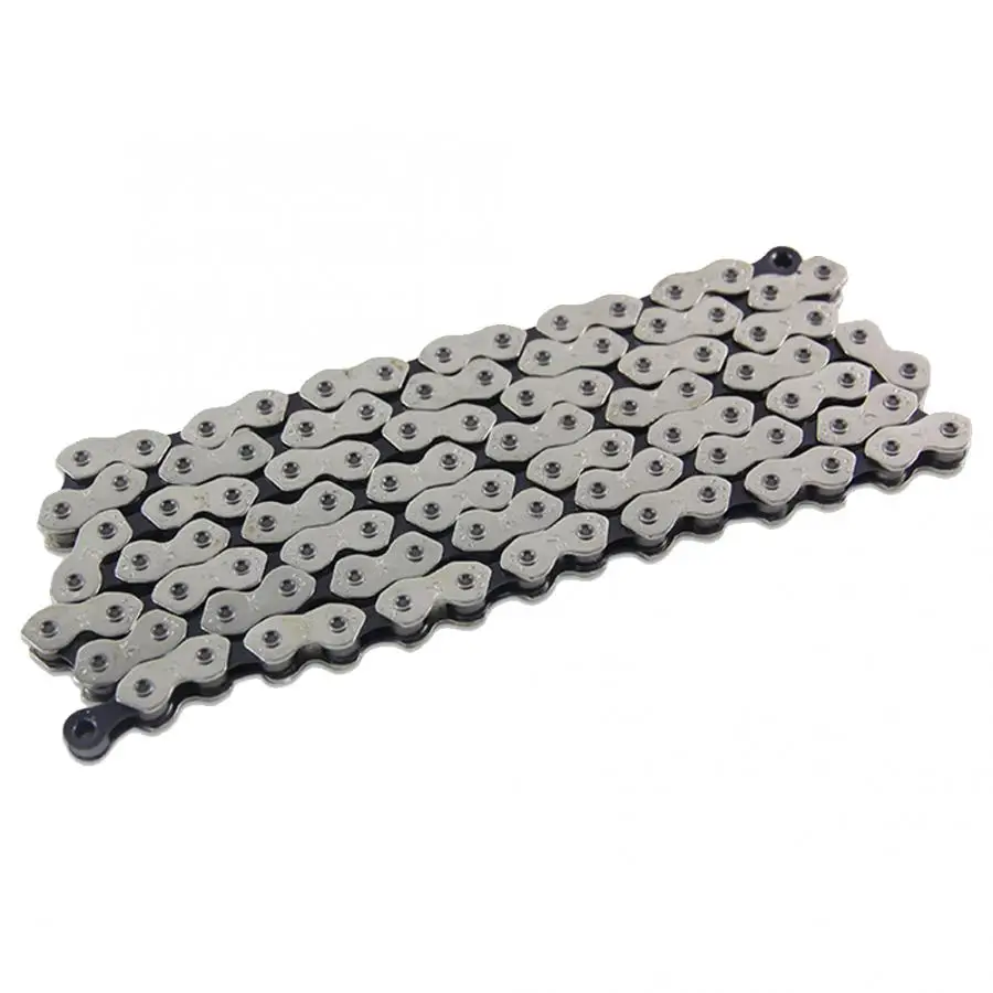 100 Links Bicycle Chain Mountain Bike Road Single Speed Stainless Steel Magic Button Accessory | Спорт и развлечения