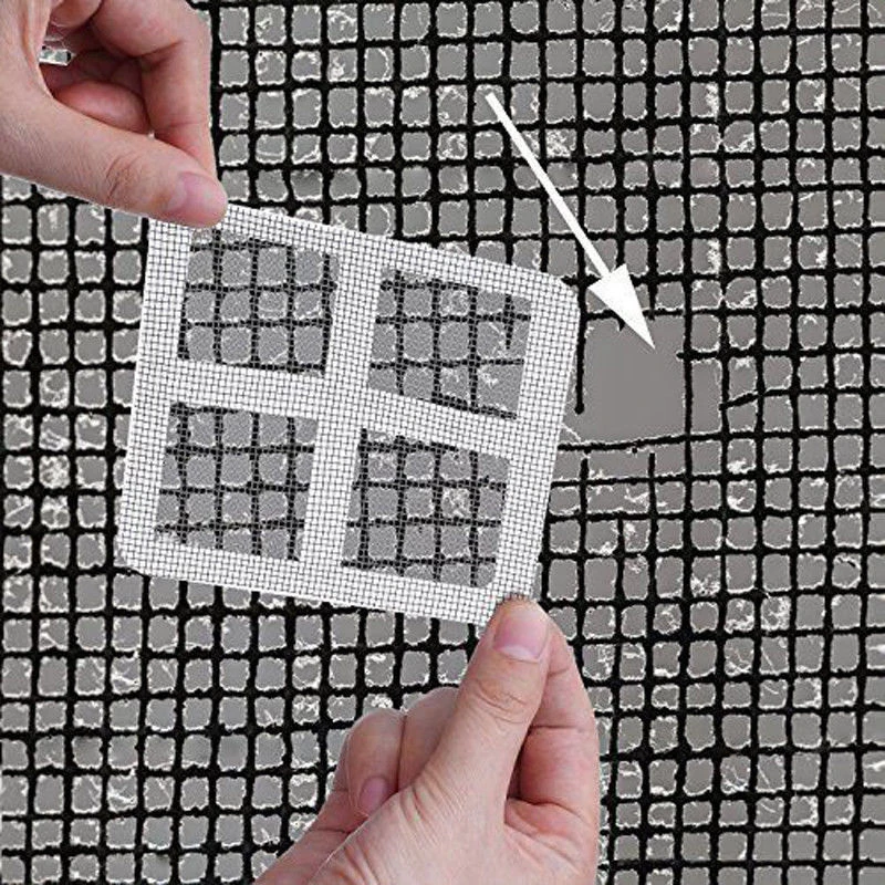 6Pcs Anti-Insect Fly Bug Mosquito Door Window Net Mesh Repair Screen Patch Kit 10X10cm New | Дом и сад