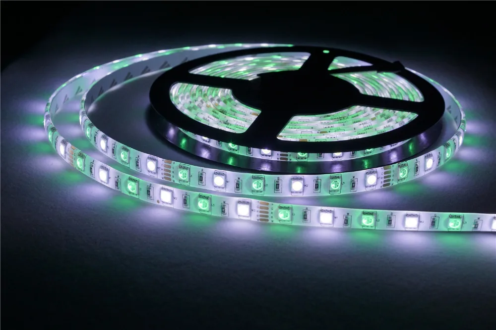 RGBW Светодиодная лента 5050 DC12V гибкая светодиодная лампа RGB + белый/RGB теплый белый 60