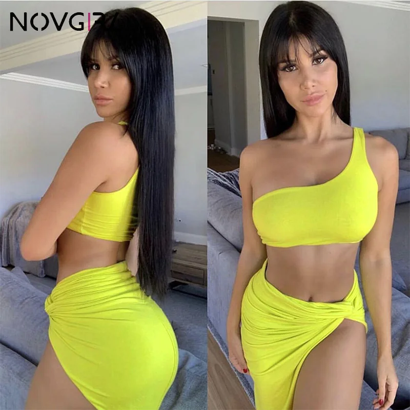 Женский хлопковый облегающий костюм Novgirl комплект из двух предметов укороченный