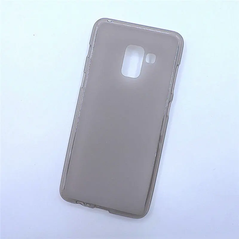 Новый оригинальный силиконовые Коке дело для Samsung Galaxy A8 2018 A530F SM-A530F задняя крышка