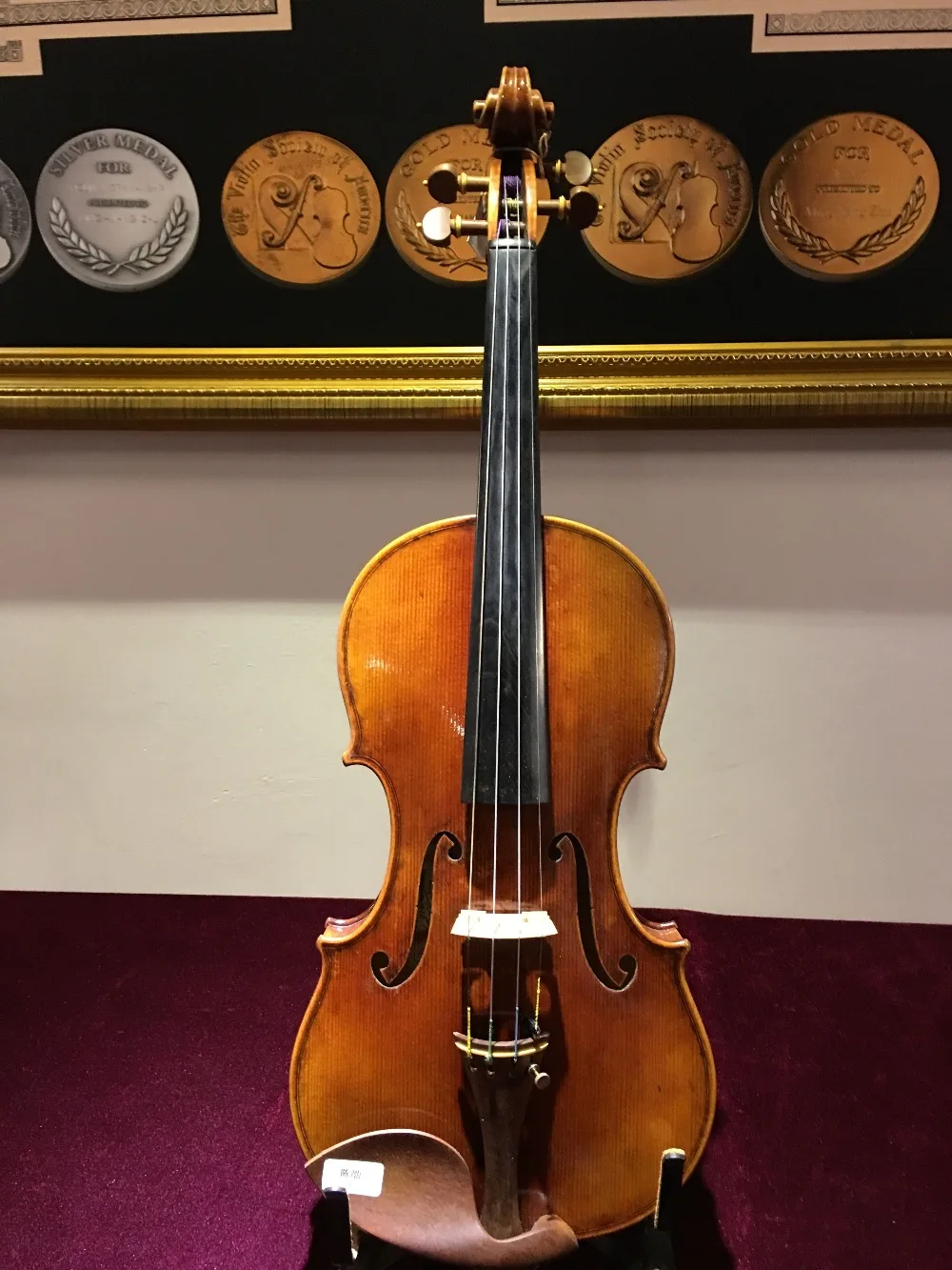 Скрипка Ming Jiang Zhu's студент Шао Чэнь № 3 4/4 ручная работа Бесплатная доставка|violin