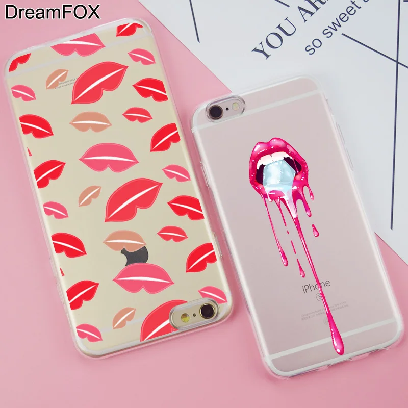 L285 Fashion Red Lips Soft TPU Silicone Case Cover For Apple iPhone 11 Pro X XR XS Max 8 7 6 6S Plus 5 5S SE 5C 4 4S |